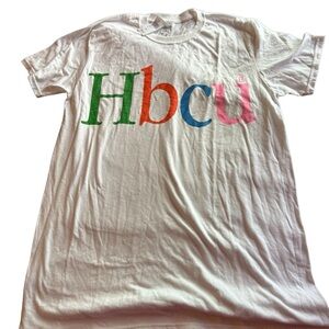 “HBCU” White t-shirt